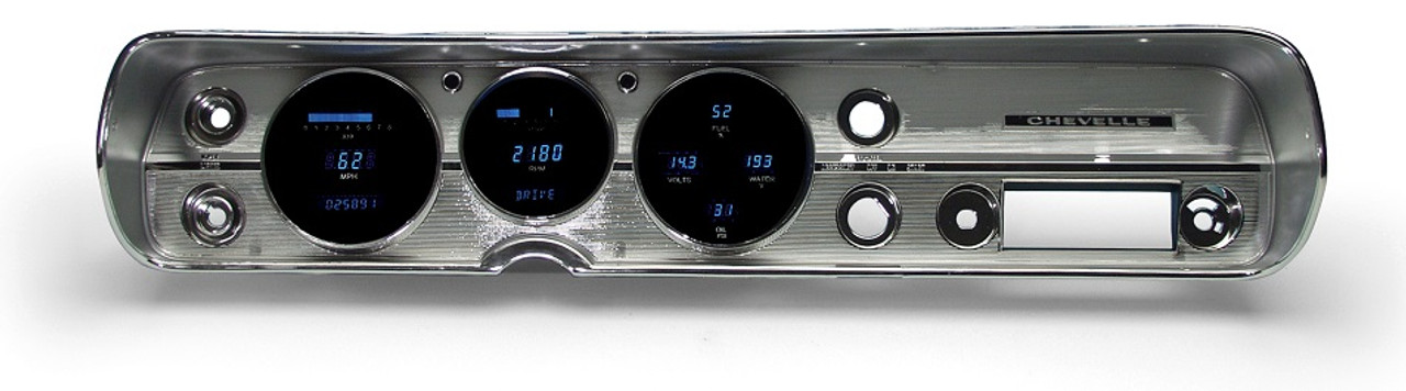 64 Chevrolet El Camino Chevelle ダッシュベゼル RESTOPARTS - Bezel, Dash, 1964 Chevelle/El Camino, w/o A/C