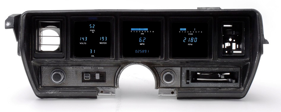 Dakota Digital Dash 70 71 72 Buick Skylark 6 Gauge Cluster System