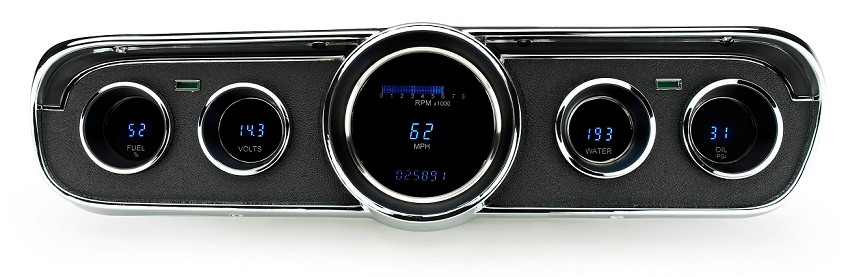 Dakota Digital Dash 65 66 Ford Mustang Gauge Cluster GT Style