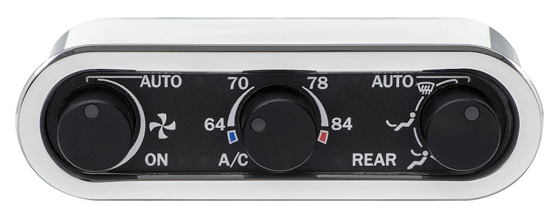 Dakota Digital Three-Knob Digital Climate Controller for Vintage