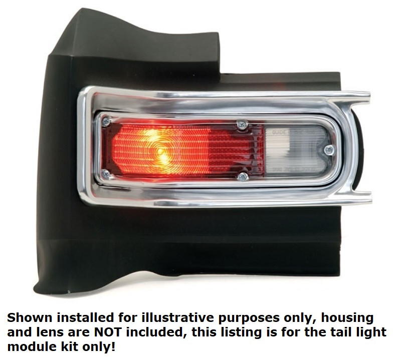 Dakota Digital 66 Chevy Chevelle LED Replacement Tail Lights LAT-NR160