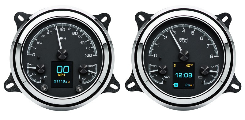 Dakota Digital 47-53 Chevy Pickup HDX Gauge Instrument System HDX
