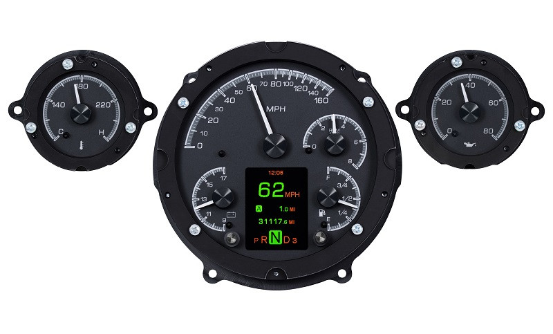 Dakota Digital 57 Chevy Car Analog Gauge Customizable Display