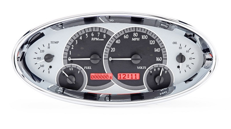 Dakota Digital Universal Elliptical Analog Dash Gauges Instrument