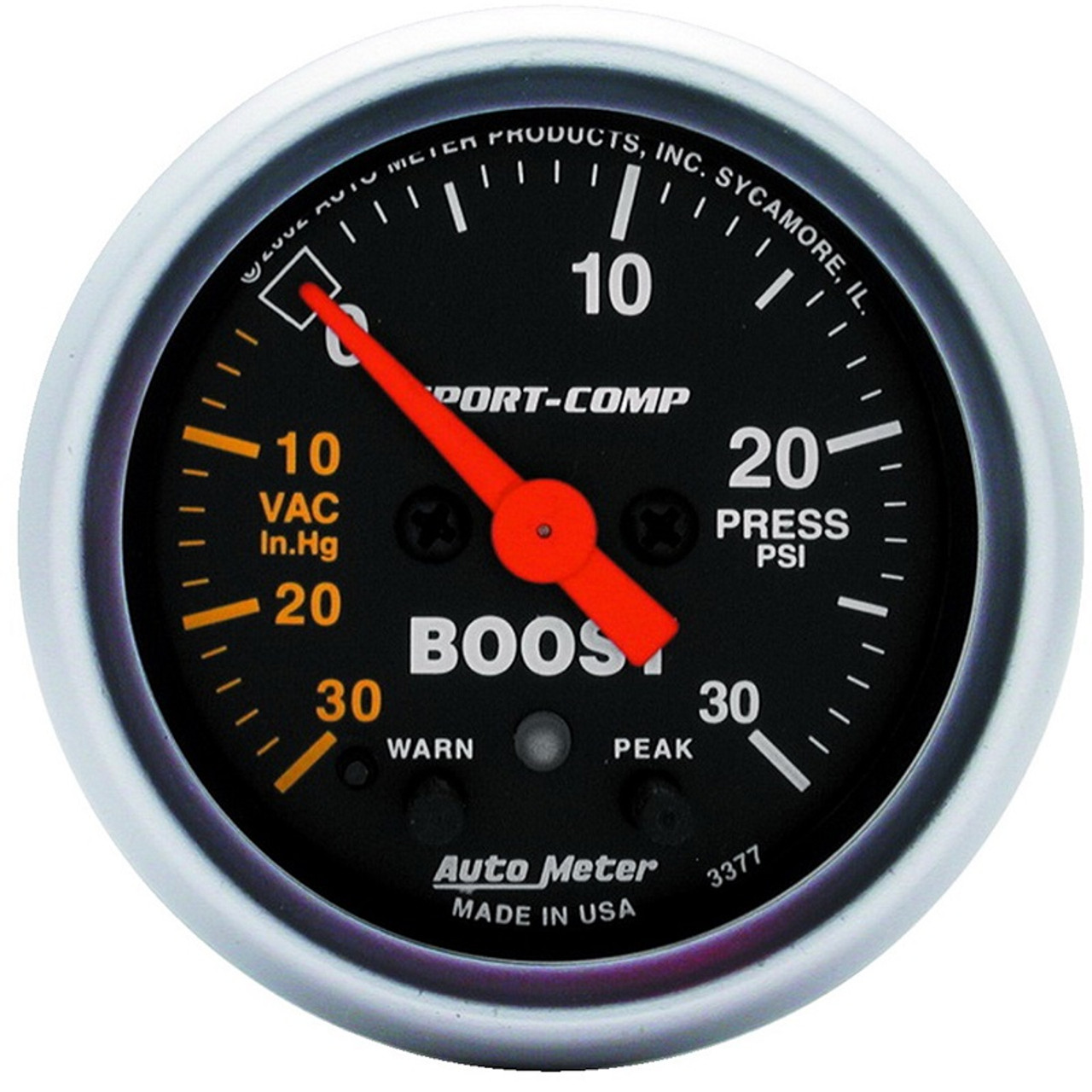 Auto Meter 2247 Boost/Vacuum Pressure Sender 