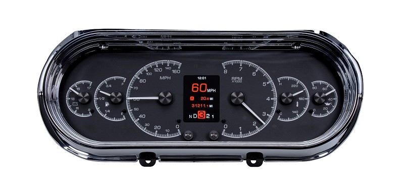 Dakota Digital 63 64 65 Chevy Nova Customizable Gauges Kit HDX-63C-NOV