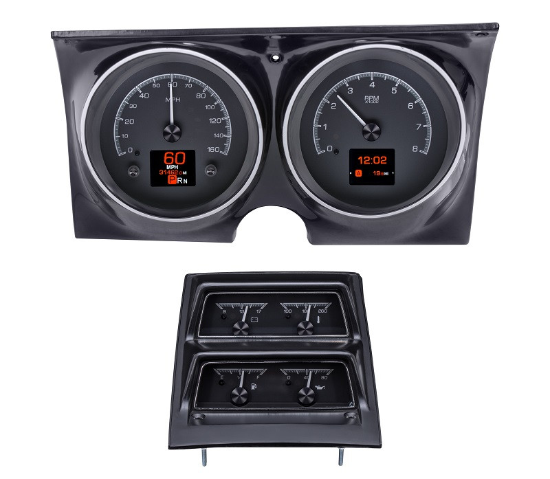 Dakota Digital 1968 Chevy Camaro with Console Gauges Analog