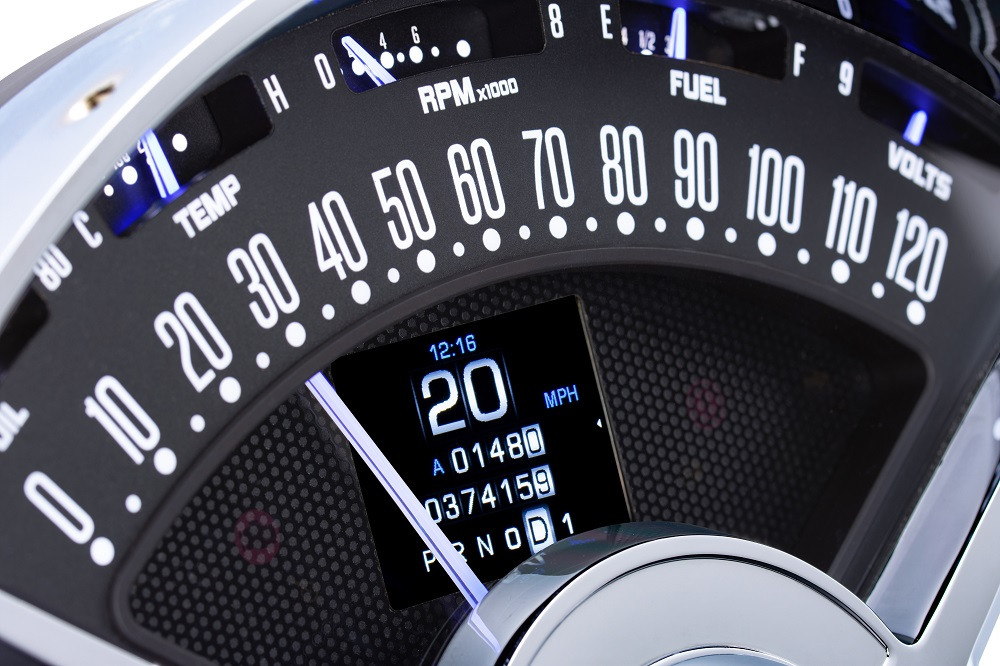 Dakota Digital 55 56 Chevy Car Retrotech Series Gauge System RTX-55C-X