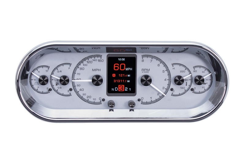 Dakota Digital Universal Recessed Oval Analog Gauges Instrument System