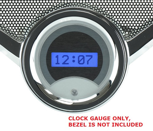 VLK-55C-S-B with SILVER ALLOY style and BLUE backlighting, bezel is NOT included