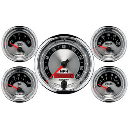 Auto Meter Complete Instrument Kit for 87-95 Jeep Wrangler YJ 7040