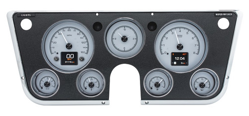 Auto Meter Arctic White 5 pc Gauge Kit 3-3/8