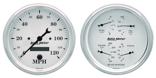 Auto Meter Gauges - Old Tyme White - Phoenix Tuning