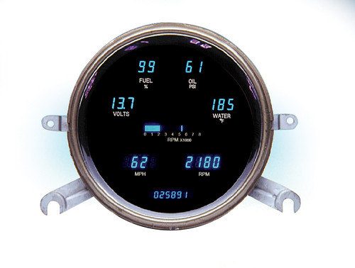 Dakota Digital Dash 49 50 Chevy Car Gauge Cluster System VFD3-49C