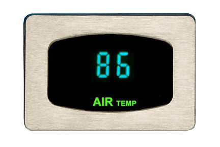 Dakota Digital ODY-08-1 Odyssey Series I Transmission Temperature Gauge – High Brightness Vacuum Fluorescent Display