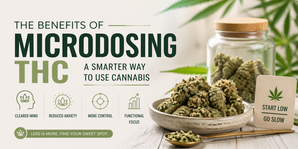 The Benefits of Microdosing THC: A Smarter Way to Use Cannabis