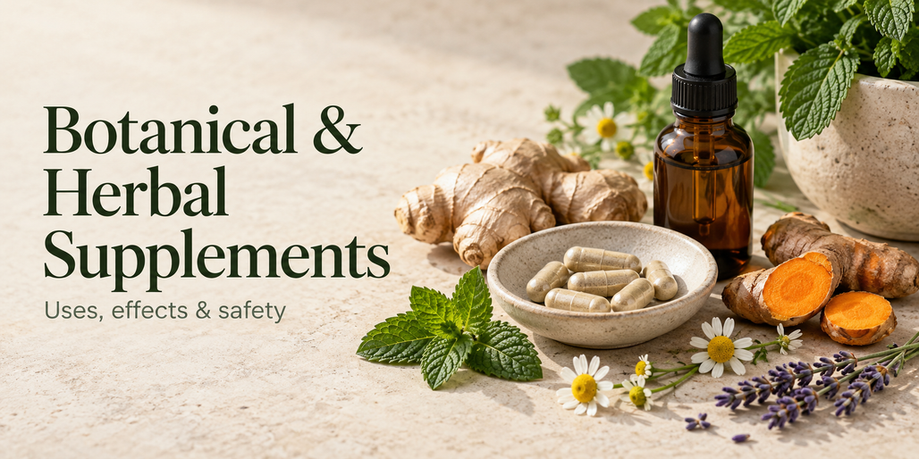 Herbal Supplements: Botanical Uses, Effects & Safety