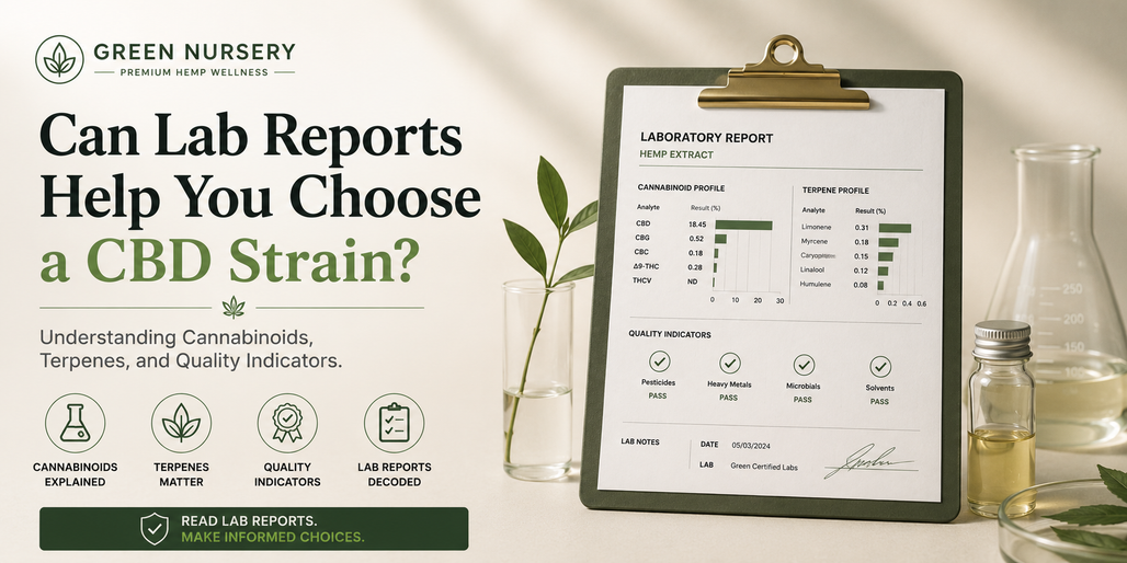 Can Lab Reports Help You Choose a CBD Strain? Understanding Cannabinoids, Terpenes, and Quality Indicators