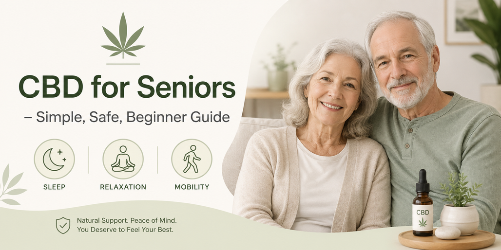 CBD for Seniors: A Simple, Safe Guide for Older Adults, Caregivers, and Beginners (2026)