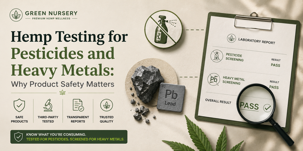 Hemp Testing for Pesticides and Heavy Metals: Why Product Safety Matters