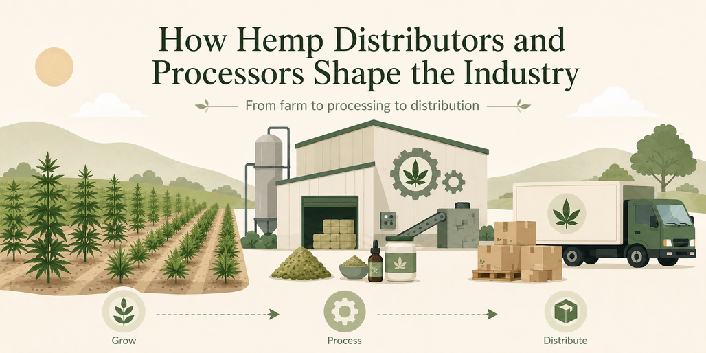 How Hemp Distributors and Processors Shape the Industry