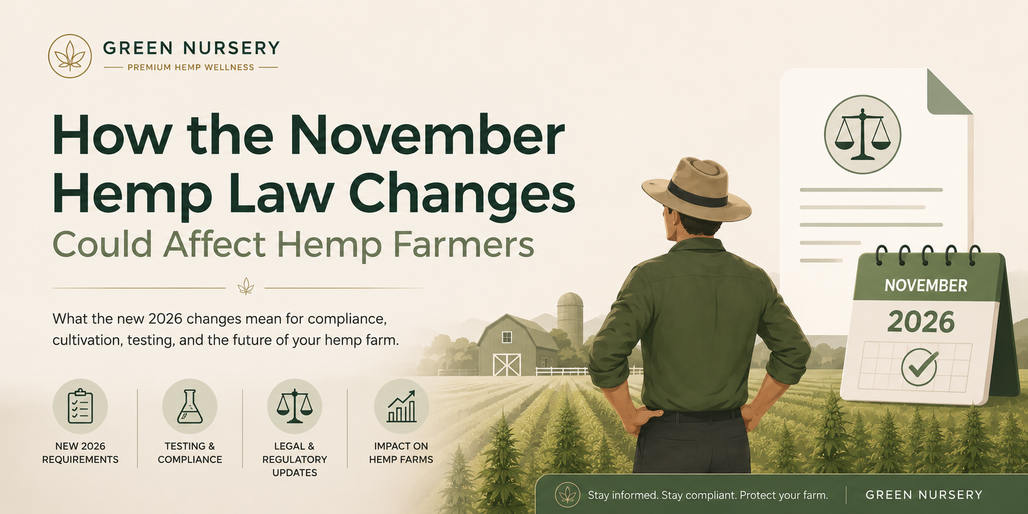 How the November Hemp Law Changes Could Affect Hemp Farmers