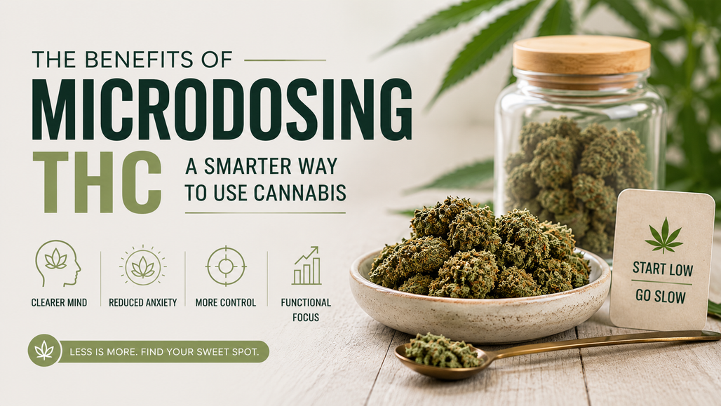 The Benefits of Microdosing THC: A Smarter Way to Use Cannabis