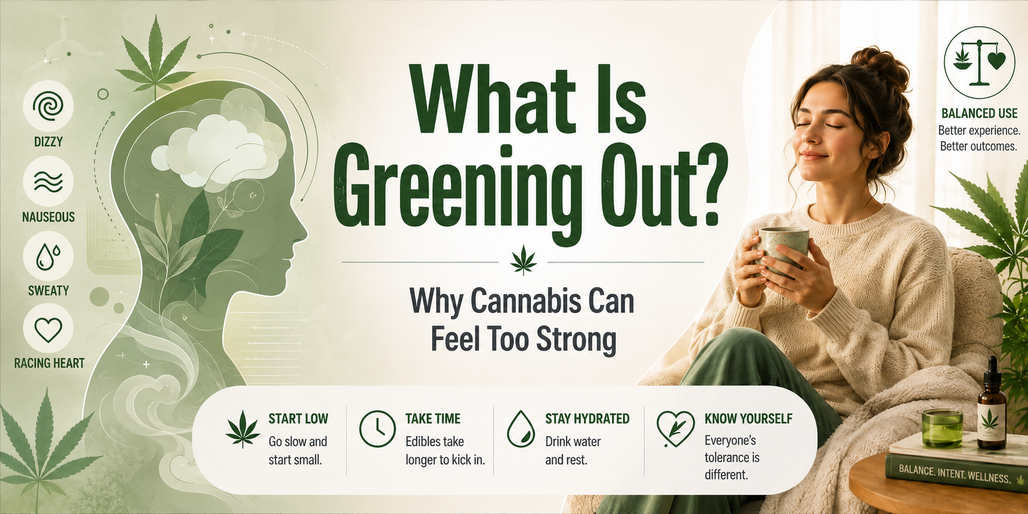 What Is Greening Out? Why Cannabis Can Feel Too Strong