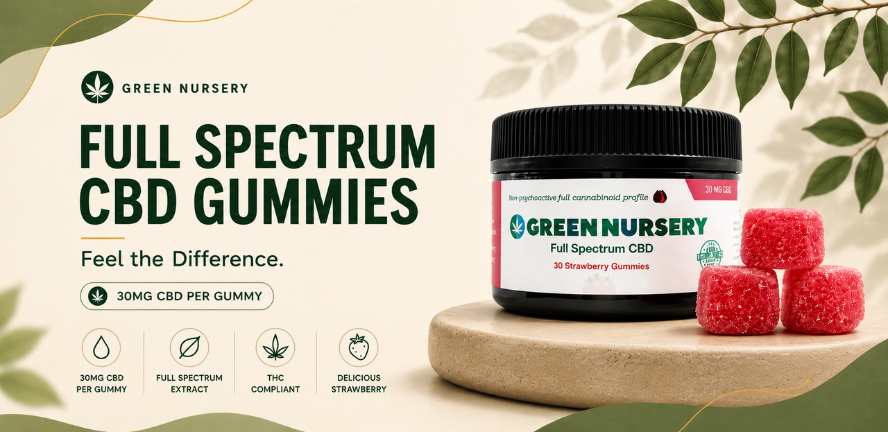 Green Nursery Best CBD Gummies in the Goddamn World :)