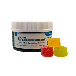 Green Nursery Delta 9 + CBD Cannabliss Gummies - 12mg THC Each by The Green Nursery Green Nursery Delta 9 + CBD Cannabliss Gummies - 12mg THC Each by The Green Nursery