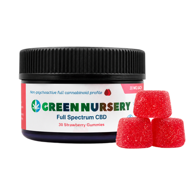 Green Nursery Full Spectrum CBD Gummies 30mg 30ct