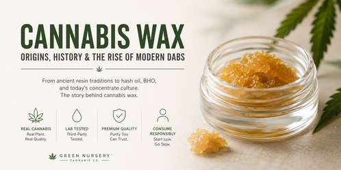 Cannabis Wax: Origins, History, Types, and Modern Dabs