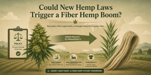 Could New Hemp Laws Trigger a Fiber Hemp Boom?