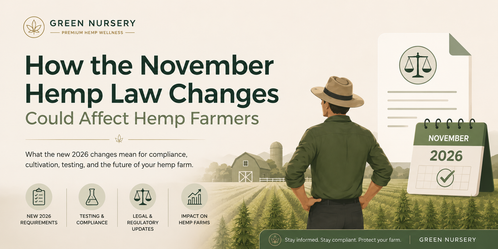 How the November Hemp Law Changes Could Affect Hemp Farmers