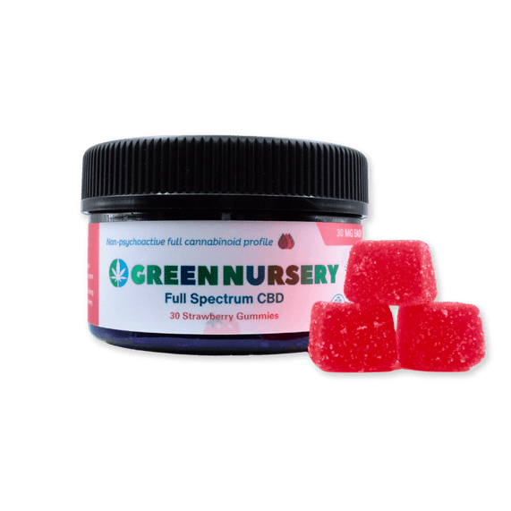Green Nursery Full Spectrum CBD Gummies 30mg 30ct 