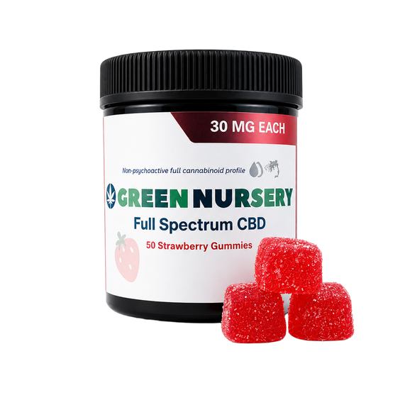 Green Nursery Full Spectrum CBD Gummies 30mg 50ct