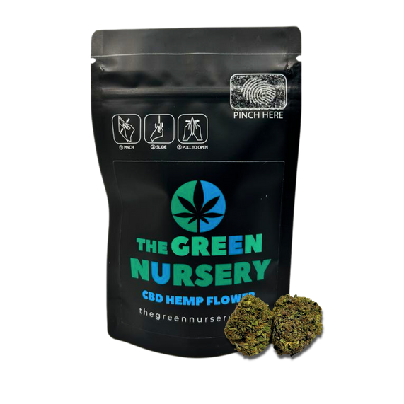 The Green Nursery Bubba Kush CBD Flower - Green Nursery CBD Hemp Flower