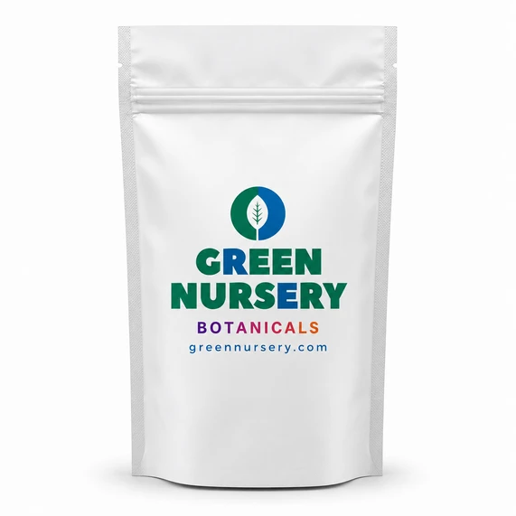 Green Nursery Botanicals Bag Front - Transparent Back