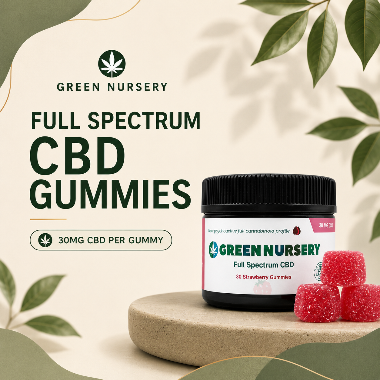 Green Nursery Best CBD Gummies in the Goddamn World :)