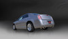 Corsa 14439 Xtreme Polished Single 3.5" Dual Rear Cat-Back for 2005-2010 Dodge Magnum RT No Towing Hitch 5.7L V8