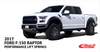 Eibach 2.5" Front Pro Lift Springs for 2017-2018 Raptor 3.5L EcoBoost #E30-35-038-01-20