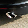 Corsa 14315 Sport Polished Single 4.0" Dual Rear Cat-Back for 2010-2016 Ford Taurus SHO 3.5L V6 Turbo