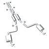 Magnaflow Street Series Cat-Back - 2011-2014 Dodge Challenger 3.6L V6 (#15099)
