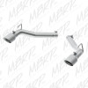 MBRP ARMOR Pro Axle-Back Exhaust, T304 Stainless Steel - 2010-2015 Chevrolet Camaro 6.2L - S7019304