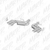 MBRP ARMOR Plus Axle-Back Exhaust, T409 Stainless Steel - 2017-2024 Chevrolet Camaro ZL1 6.2L V8 - S7036409