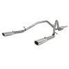 MBRP ARMOR Lite Cat-Back Exhaust, Aluminized Steel - 2009-2013 Chevrolet Silverado 1500 / GMC Sierra 1500 6.0L - S5058AL
