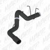 MBRP ARMOR BLK DPF-Back Exhaust, Black-Coated Aluminized Steel - 2011-2019 Chevrolet Silverado 2500HD/3500HD / GMC Sierra 2500HD/3500HD 6.6L Duramax V8 - S6032BLK
