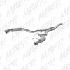 MBRP ARMOR Plus Cat-Back Exhaust, T409 Stainless Steel - 2015-2018 Ford Mustang EcoBoost 2.3L - S7275409