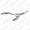 MBRP ARMOR Plus Cat-Back Exhaust, T409 Stainless Steel - 2019-2026 Ford Mustang EcoBoost 2.3L - S7274409
