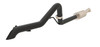 MBRP ARMOR BLK Axle-Back Exhaust, Black-Coated Aluminized Steel - 2007-2011 Jeep Wrangler (JK) 3.8L V6 - S5514BLK